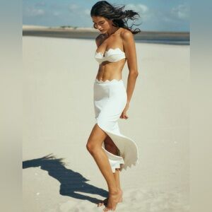 NWT VIX Firenze Imani midi skirt